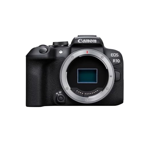 Canon EOS R10 Kamera spiegellos (Hybridkamera, DSLR Upgrade, 15 B/s, 4K Videos, Dual Pixel CMOS AF II Fokussystem, WLAN) schwarz