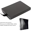 2Pcs Console Internal Hard Drive Enclosure for 360 Slim Replacement HDD Case Shell