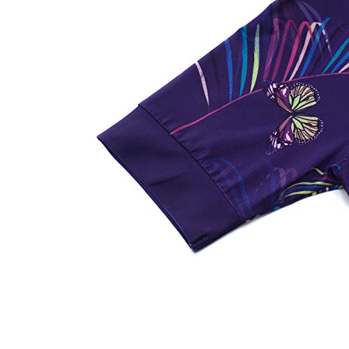 Weimostar Camiseta feminina ciclismo de manga curta MTB Road Bike, Cf2354-sj, Chest 45.7