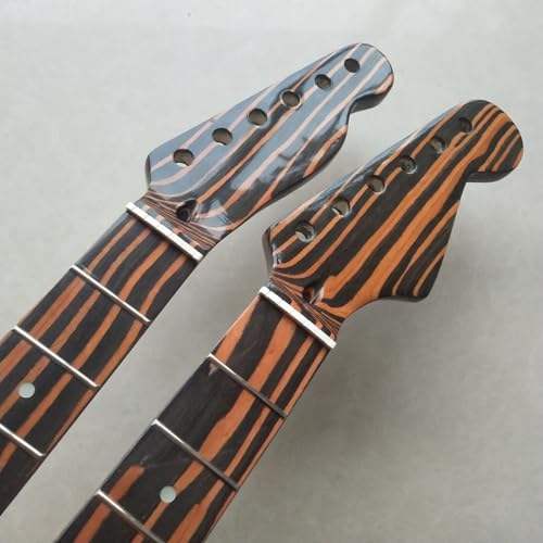 Manche guitare électrique érable de qualité supérieure avec touche rayée