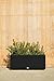 Veradek Block Series Long Box Planter - Large Rectangular Planter for Indoor or Outdoor Patio/Porch | Durable All-Weather Use with Drainage Holes | Modern Décor for Tall Plants, Flowers or Shrubs