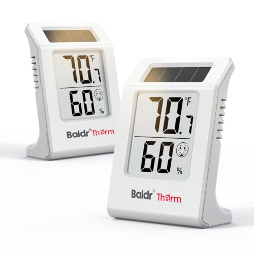 BALDR 2-Pack Digital Hygrometer Thermometer
