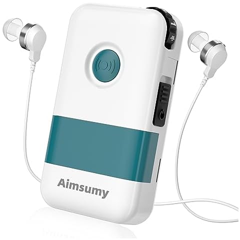 Hearing Aids for Seniors Severe Hearing Loss Rechargeable with Noise Cancelling Hearing Aid- Personal Sound Hearing Amplifier PSAP-65dB Gain suitable for Mild-to-Profound Hearing Loss Cover