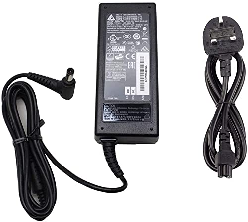 Wikiparts Ltd New Genuine Delta 65W 19.5V 3.42A Adapter Replacement For FUJITSU LIFEBOOK E556 E736 Laptop Notebook Power Supply Charger with UK Power Cord - Sold By Wikiparts
