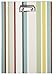C.R. Gibson Clipboard Padfolio, 7.875" W x 12.5" H - Corsica Stripe