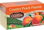 Celestial Seasonings 0630194 Herbal Tea Caffeine Free Country Peach Passion - 20 Tea Bags