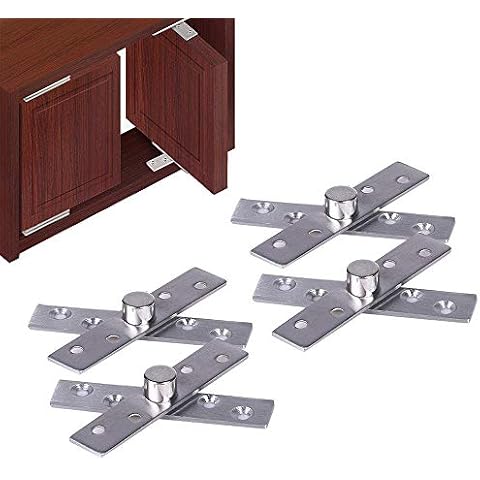 Bisagras Pivotantes de Acero Inoxidable para Puerta Cover