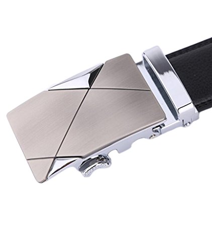 Wadai Men's Genuine Leather Ratchet 35mm Buckle Belt