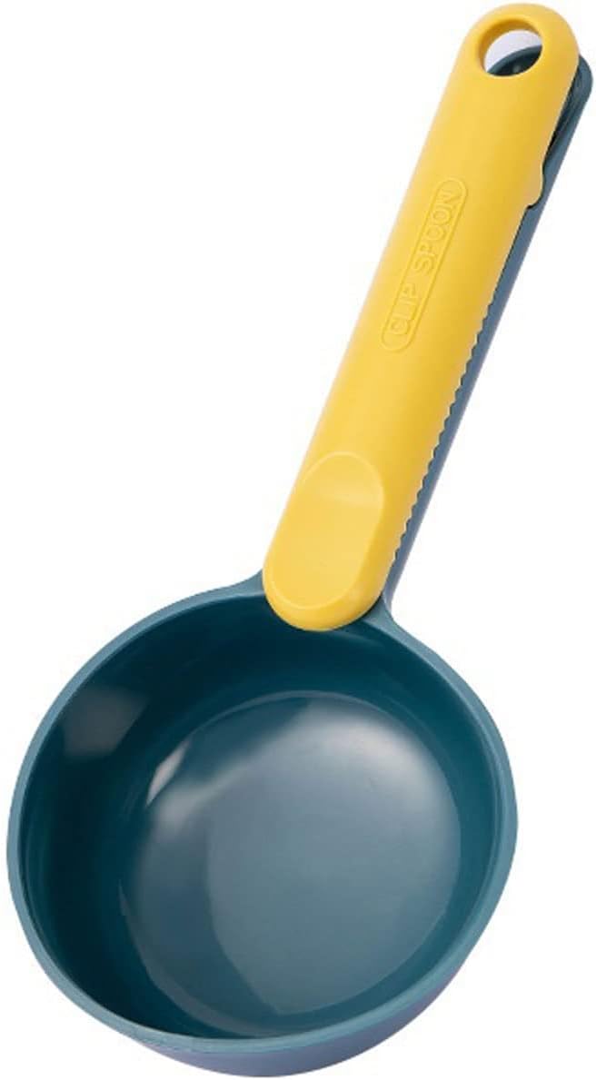 Serving Spoons, Rice Spoon Scoop Ice Grain Shovel Coffee Beans Bag Clip Scoop Measuring Household Kitchen Storage Tools，OneColor