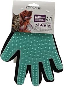 Vetocanis Gant de Toilettage 4 en 1