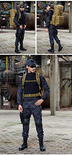 YUHAN Hiking Backpack 85L Large Tactical Backpack Military Army Combat Rucksack Trekking Rucksack MOLLE Backpack