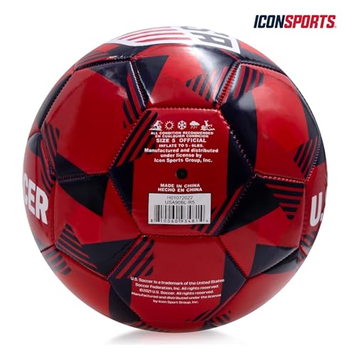 Image of Icon Sports Officially Licensed US Soccer Federation Soccer Ball