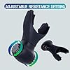 Portable Breathing Trainer with Adjustable Resistance Settings Muscle Trainer Exercise Device Resistance Trainer to Improve Breathing Capacity Enhance Muscle Training Strength