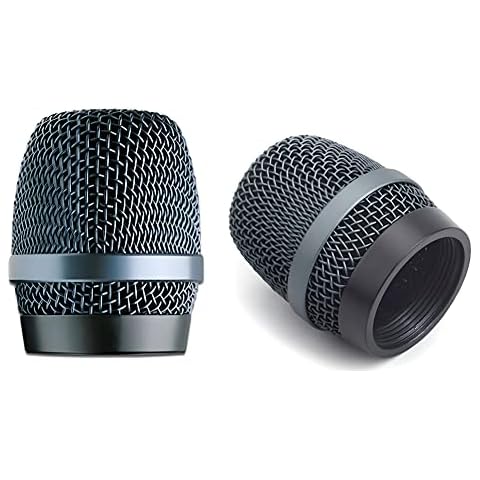 JXRYWF-2 PCS Replacement Ball Head Mesh Microphone Grille for Sennheiser e935 e945 Wired Handheld Microphone, Not Compatible Wireless Handheld Microphone e935 e945 Cover