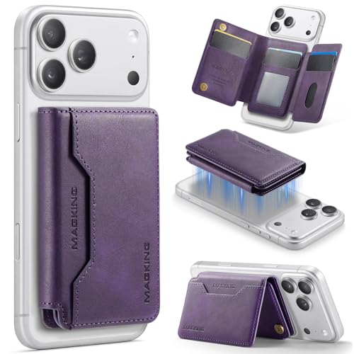 Cseoteo MagSafeEHbgp - XO܂胔B[KU[7J[hz_[ARFIDubLOƒ߉\ȃX^h C iPhone 17/16/15/14/13/12V[Yp(13 Mini/12 Miniɂ͔Ή) (p