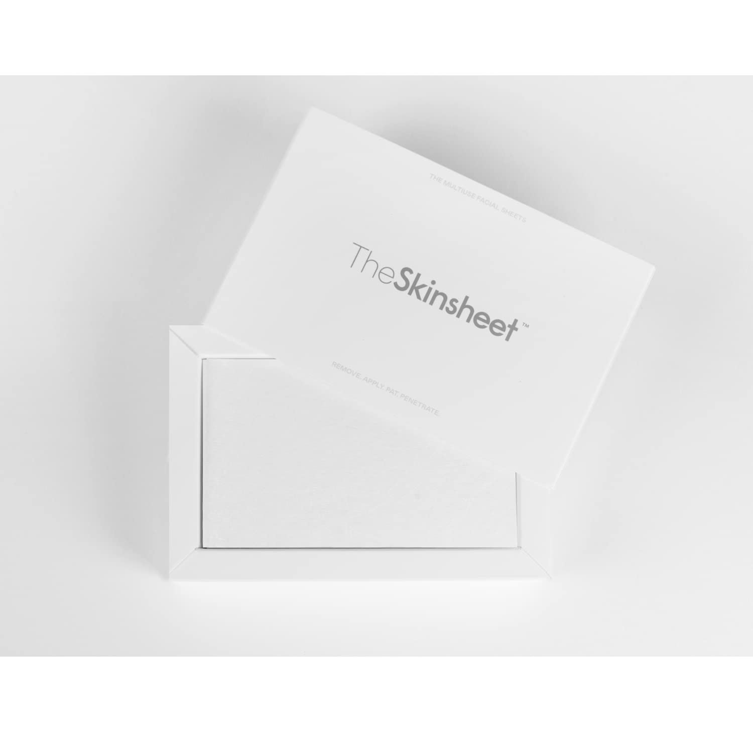 The Skinsheet Essentials Kit - The Cleansing Coins and Multiuse Facial Sheets.