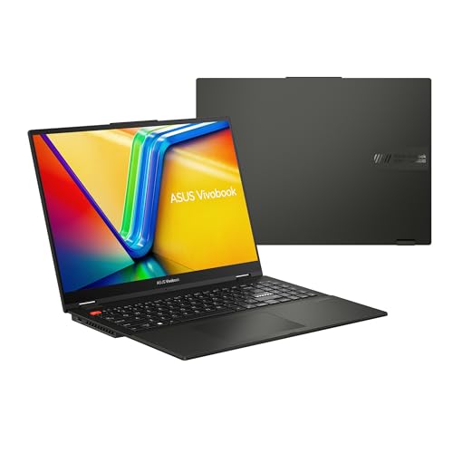 Image of ASUS Vivobook S 16 Flip Laptop (2023) 16 inch WUXGA 16:10 Touch, Intel Core i5-1335U CPU, Intel HD Graphics, 16GB RAM, 512GB SSD, Windows 11 Home, TP3604VA-DS51T-CA
