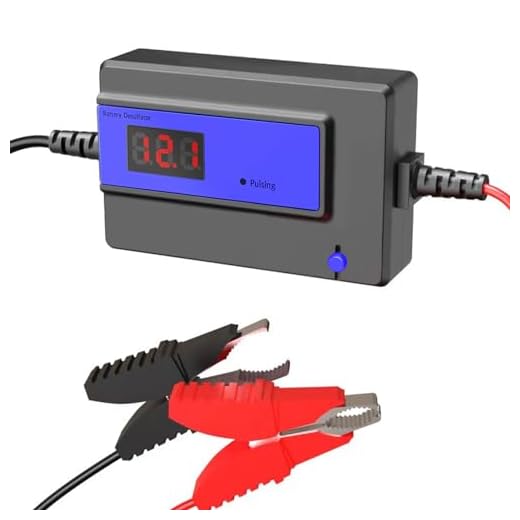 Désulfateur Automatique de Batterie pour Batteries Plomb-Gel AGM SLA (400AH Blue)
