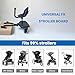 Universal Stroller Board Attachment for Toddler, 2in1 Sit & Stand Detachable Seat, Fits Most Strollers, Holds Up to 55 LBS, Black