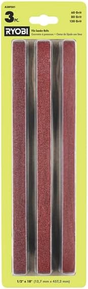 3 PC. FILE SANDER BELTS