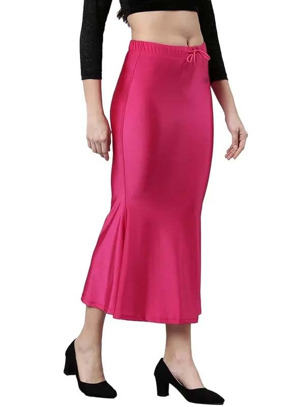 Shimmer Stretchable Saree Shapewear Long Skirt for Women for Beach, Night Out, Regular, Office, Party4