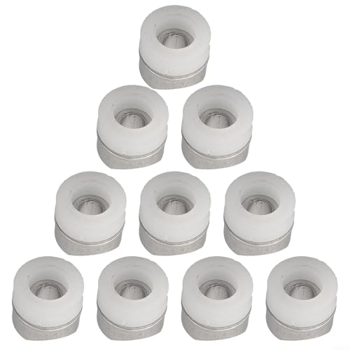 Seals Tip Gaskets for Airless Spray Nozzle Replacement,10-Pack Rubber and Stainless Steel Seals Compatible with Most Sprayers