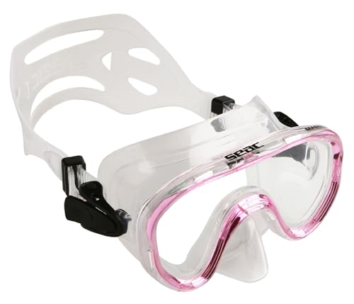 Máscara Seac Marina Siltra gafas de snorkel infantil con tira ajustable 4