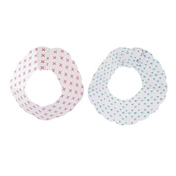 Meri Shop 2X Pet Anti-bite Paper Collars Dog Resuable Collapsible Collar Volcano-S