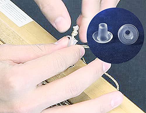 10pcs Horizontal Blinds Bottom Rail Ladder Cord Button Plug for Wood & Faux Wood Blinds and 1" Mini Blinds with a Hole 5/16" - Thumbnail 4
