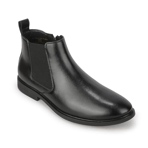 Liberty Fortune Black Ankle Boots for Men - Image 2