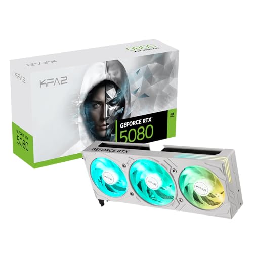KFA2 GeForce RTX 5080 EX Gamer White 1-Click OC, Xtreme