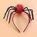 BESTOYARD Spider Headband Halloween Costume Headband for Costume Dress up Party Supplies (Random Color) Black, Medium