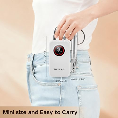 Torno para uñas profesional sin cables para evitar vibraciones 7