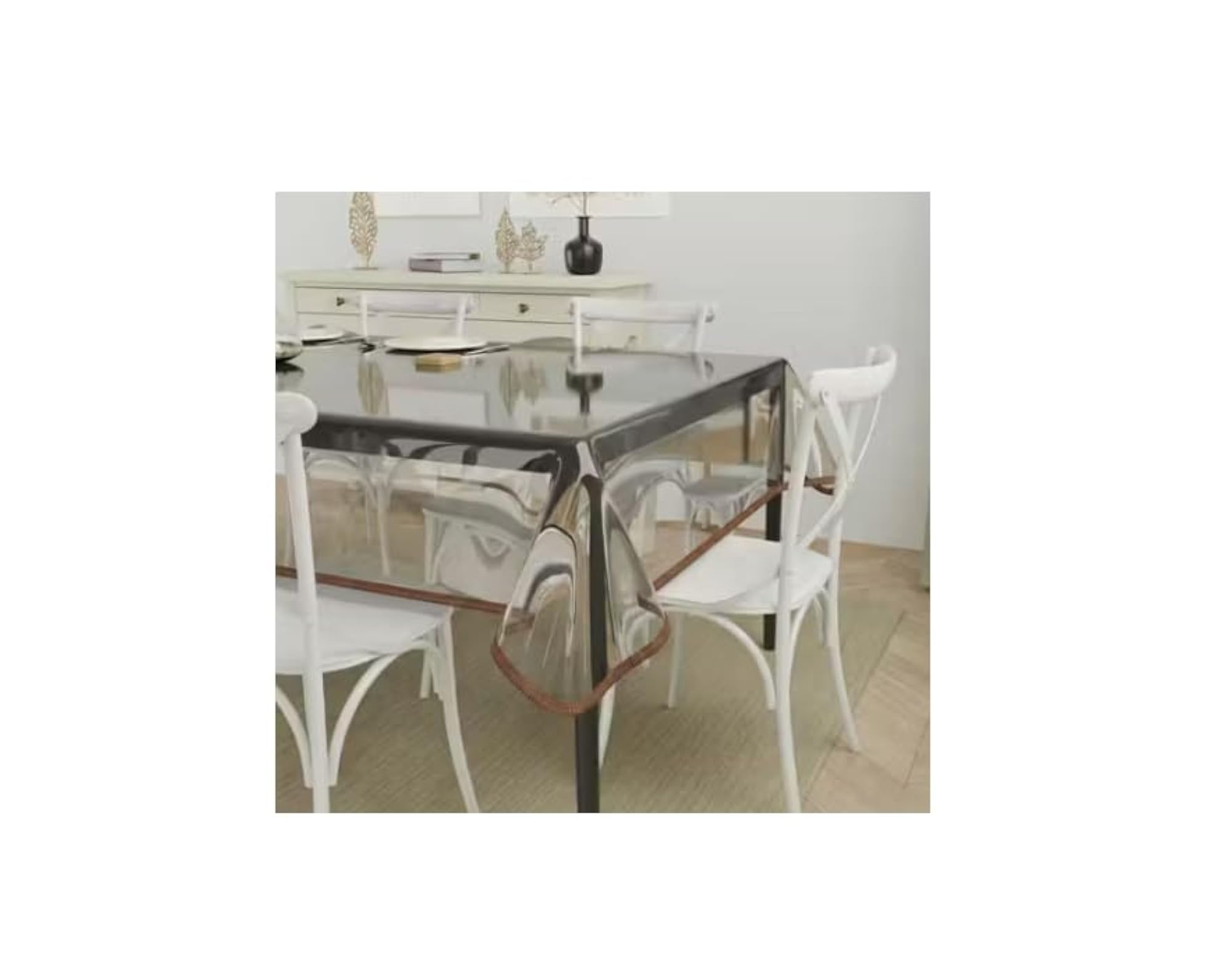 Transparent PVC Table Cover, Waterproof Protector
