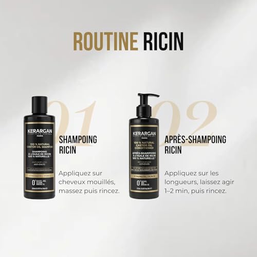 Duo Anti-Chute Kerargan Ricin Routine Cheveux Secs