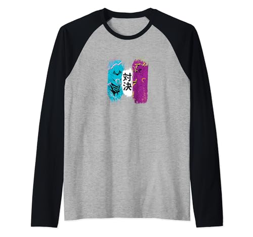 T-shirt Spider-Man vs Green Goblin Mech Strike en style raglan pour fan Marvel