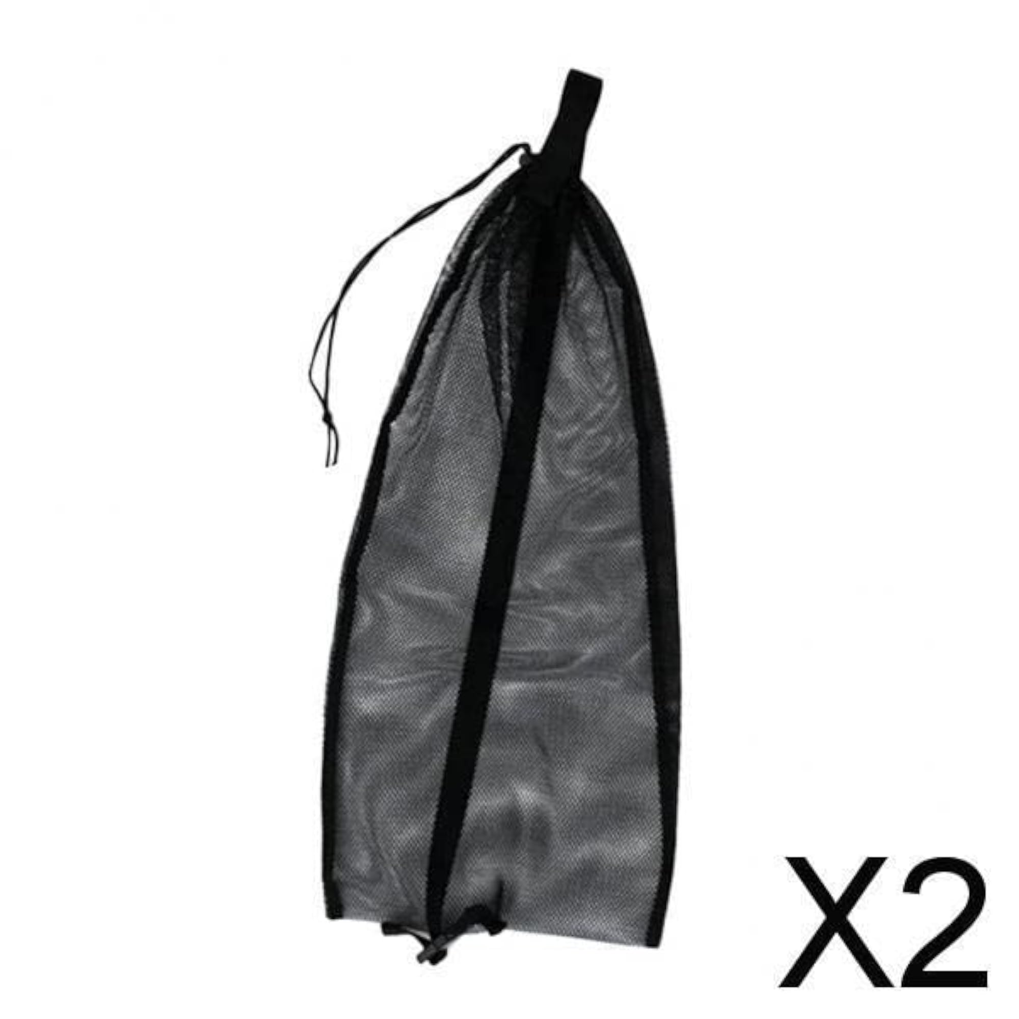 2x Drawstring Mesh Bag for Scuba Diving Equipment