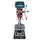 KATSU Tools Tischsäulenbohrmaschine, 400 W + 16 mm Bohrfutter + 5 Geschwindigkeiten, elektronischer Schalter mit variabler Geschwindigkeit, 50 mm max. Bohrtiefe + max. 2620 U/min, höhenverstellbarer