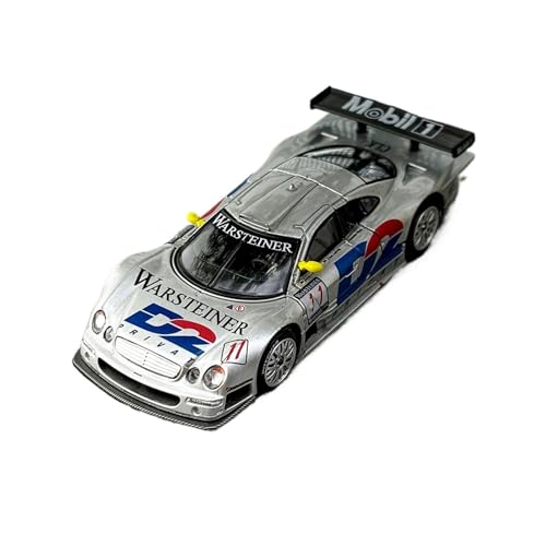 Voiture en alliage d'argent 1/64 miniature de collection pour adulte