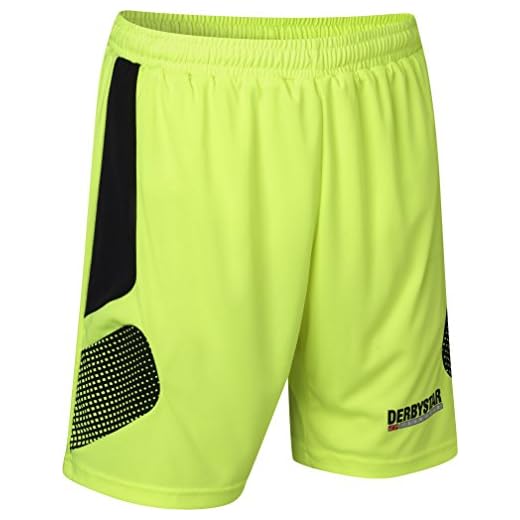 Derbystar Aponi Pro Torwarthose, XXL, gelb schwarz, 6630070520