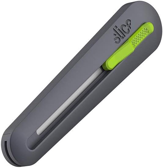 Slice 10560-CS 3" Extra Long Insulation Foam Tool, Designed for Foam Cutting, Finger Friendly, Ceramic Blade, Automatically Retracts, 6 Pack (10560-6)