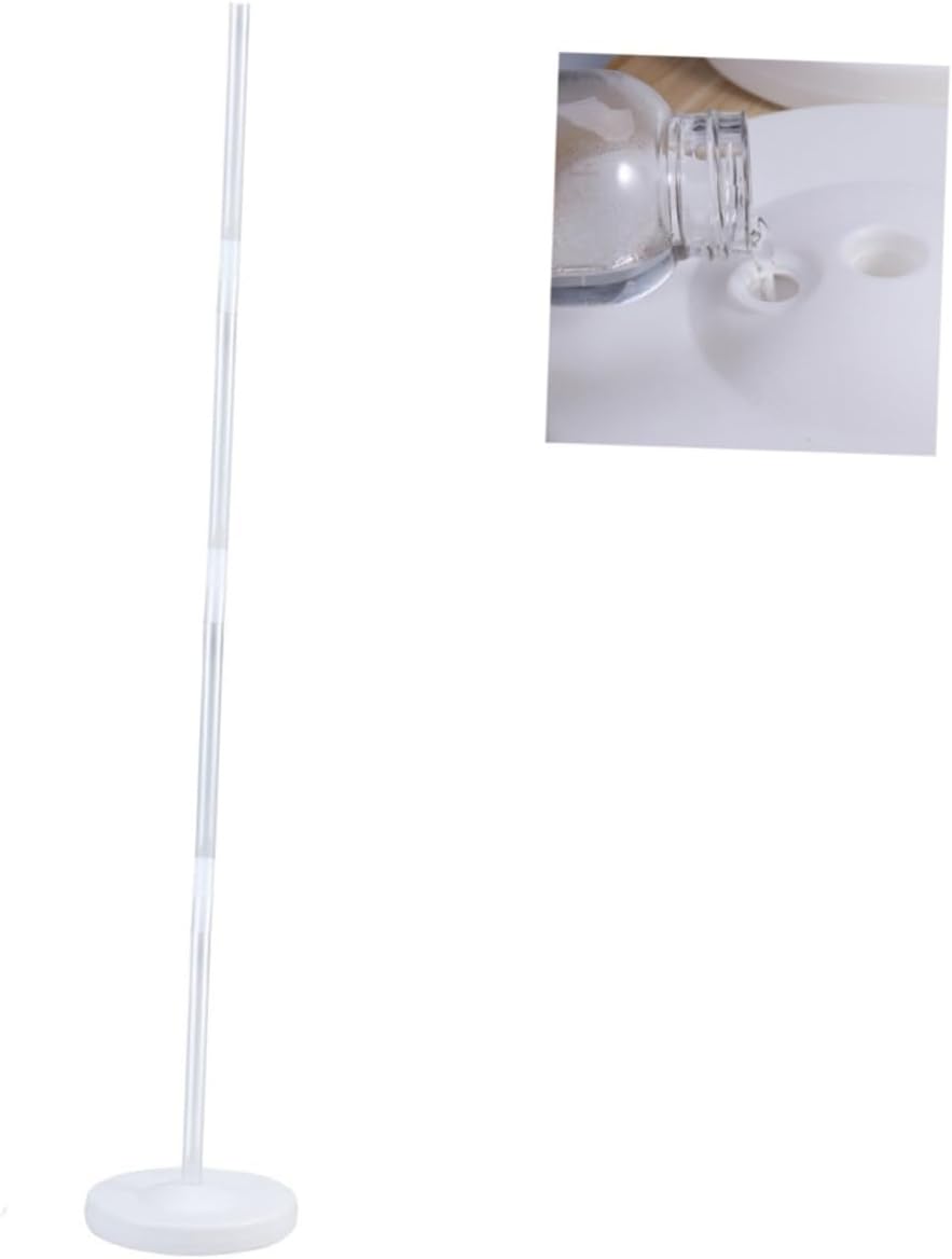 4pcs Balloon Column Stand with Straws Water-fillable Base Easy Assembly for Weddings and Party Decorations