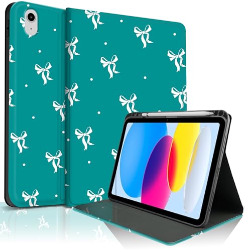Étui iPad 11e génération 2025 papillon antichoc avec porte-crayon