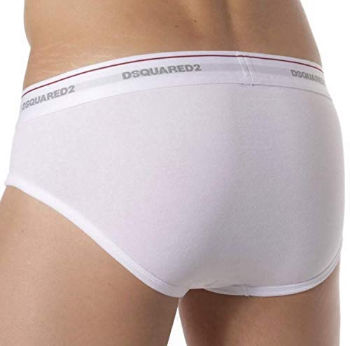 DSQUARED2 Men Brief White XL4