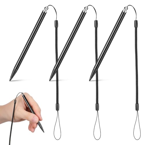 Puntero táctil resistente antipérdida con cuerda elástica ideal para terminales Pos y PDA