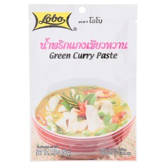 Lobo Green Curry Paste, Thai Flavour Curry Easy Cooking, 1.66 Oz #TOP24
