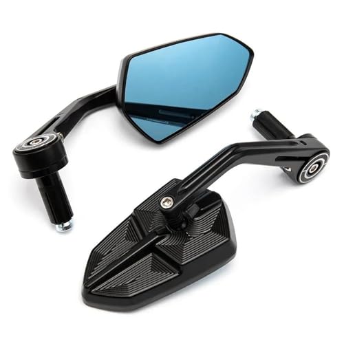�G���h�~���[ �K��Z900 ���� �K��Z1000 ���� �K��Z900rs ���� �K��ZH2 �I�[�g�o�C�A�N�Z�T���[�o�[�G���h�~���[�o�b�N�~���[�n���h���o�[���A�r���[�~���[ 8 �~�����[�g��(Blue lens)