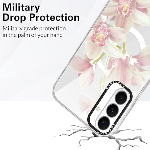 Coque compatible MagSafe Samsung S26 transparente en TPU souple esthétique