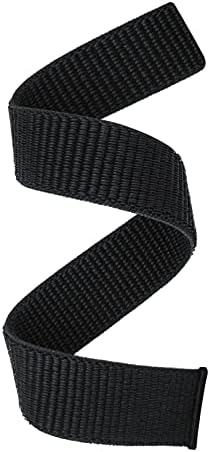 Abanen Hook and Loop Quick Dry 26mm Woven Nylon Ultralight Sport Watch Band for Fenix 8 51mm / epix Pro 51mm / Instinct 2X / Enduro/Instinct 3 50mm / Fenix 7X/6X/5X