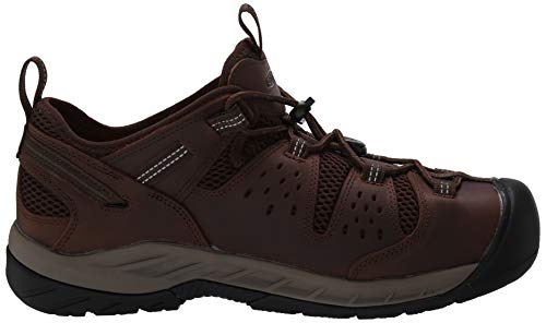 Keen Utility Men's Atlanta Cool 2 Low Soft Toe Esd Non Slip Work Shoe, Cascade Brown/Forest Night, 10.5 Medium Us #TOP5